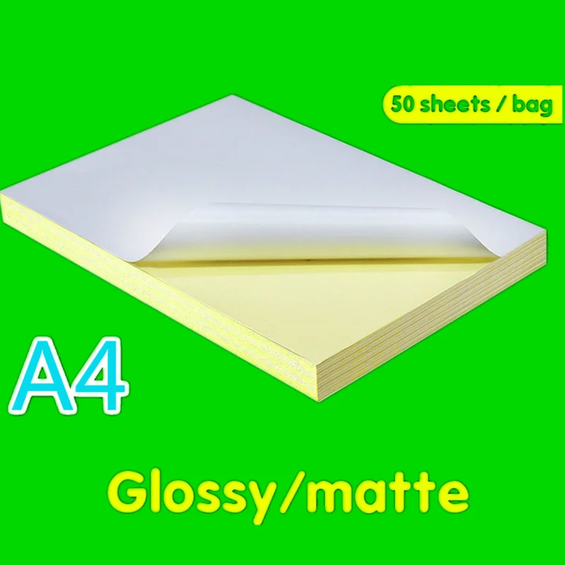 Лазерный струйный принтер А4 100 листов/упаковка копировальная бумага крафт клей