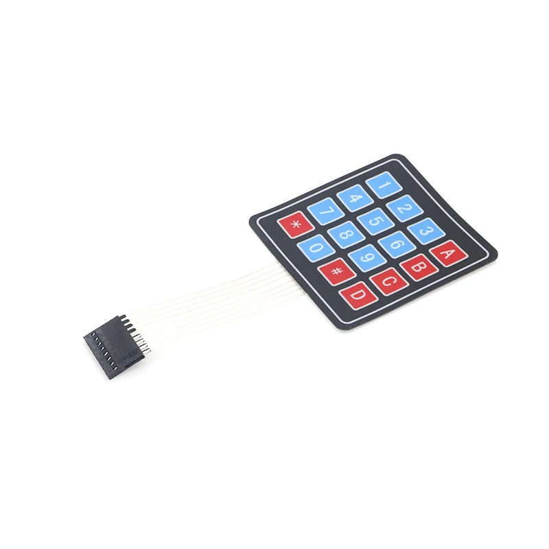 

100PCS 4*4 Matrix Array/Matrix Keyboard 16 Key Membrane Switch Keypad