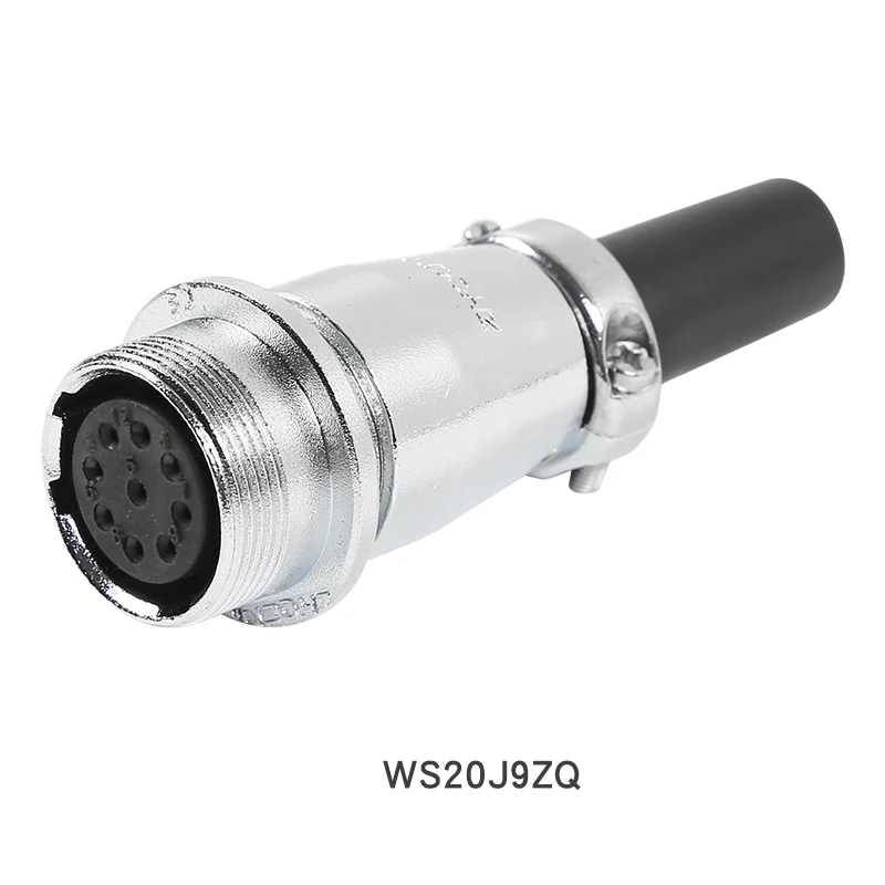 ZHQCN WS20 TQ + ZQ металлический корпус круговой M20 водонепроницаемый штекер