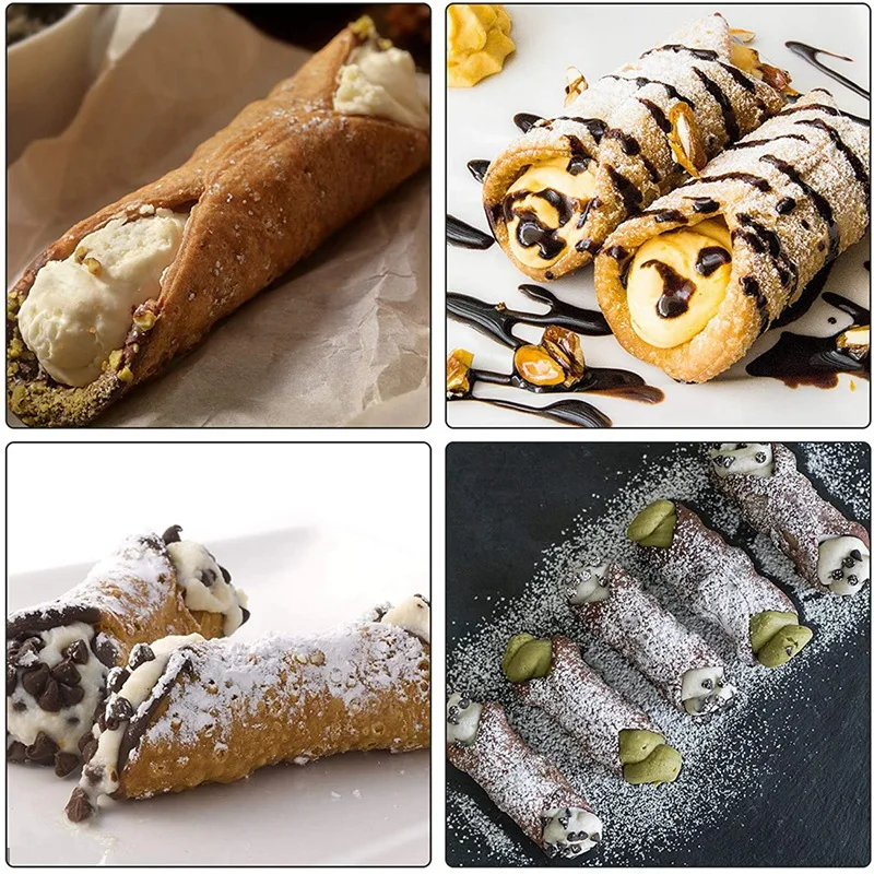 30 шт. формы из нержавеющей стали форма для крема рога торта выпечки