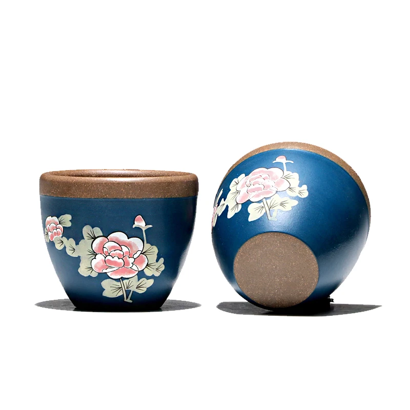 

TaoYuan yixing undressed ore pure manual recommended tea sample tea cup peony masters cup a single price