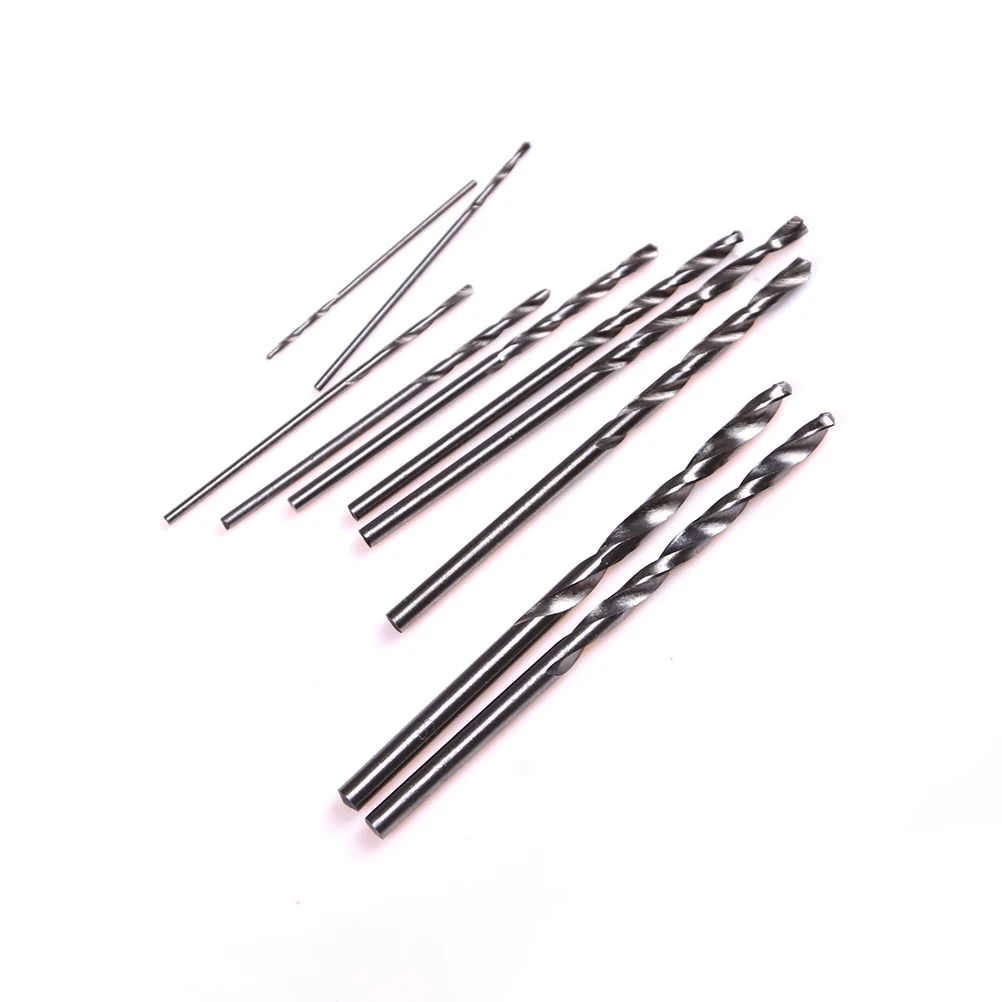 11 шт./компл. миниатюрная ручная алюминиевая дрель с бесключевым патроном + 10 шт.