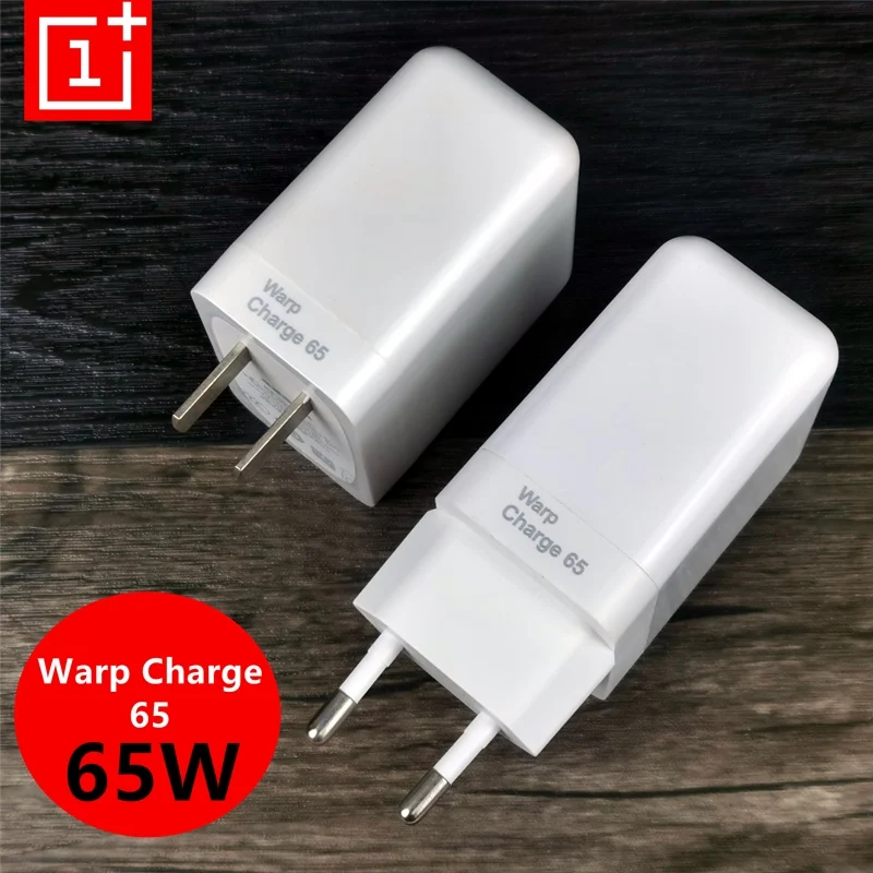 Оригинальное зарядное устройство OnePlus 65 Warp Вт для быстрой зарядки европейская