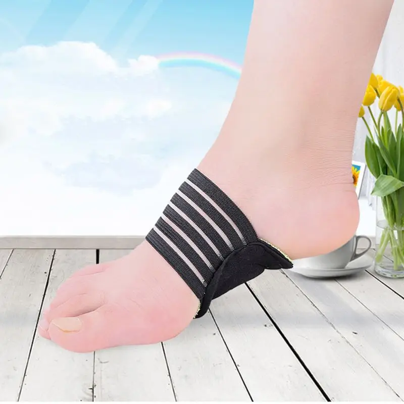 1 пара Толстая Мягкая Арка Поддержка бандаж подошвенный фасциит плоскостопие