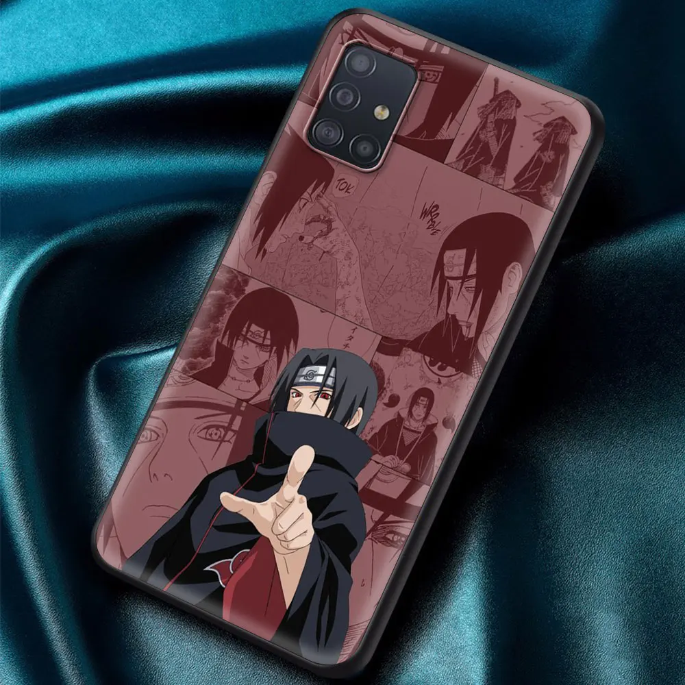

Phone Case Cover for Samsung Galaxy A70 A50 A21S A51 A71 A40 A30S A20S A10 A10E Luxury Soft Shell Coque Akatsuki Anime