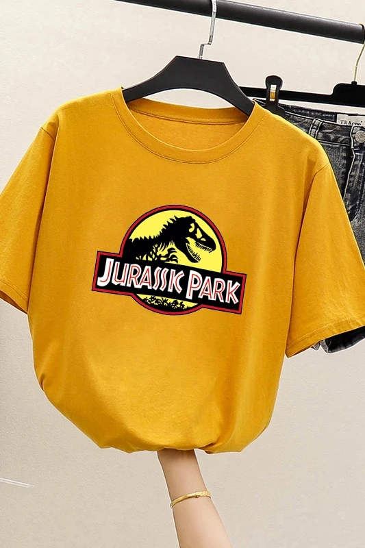 Новая Корейская версия свободной футболки с короткими рукавами для летней