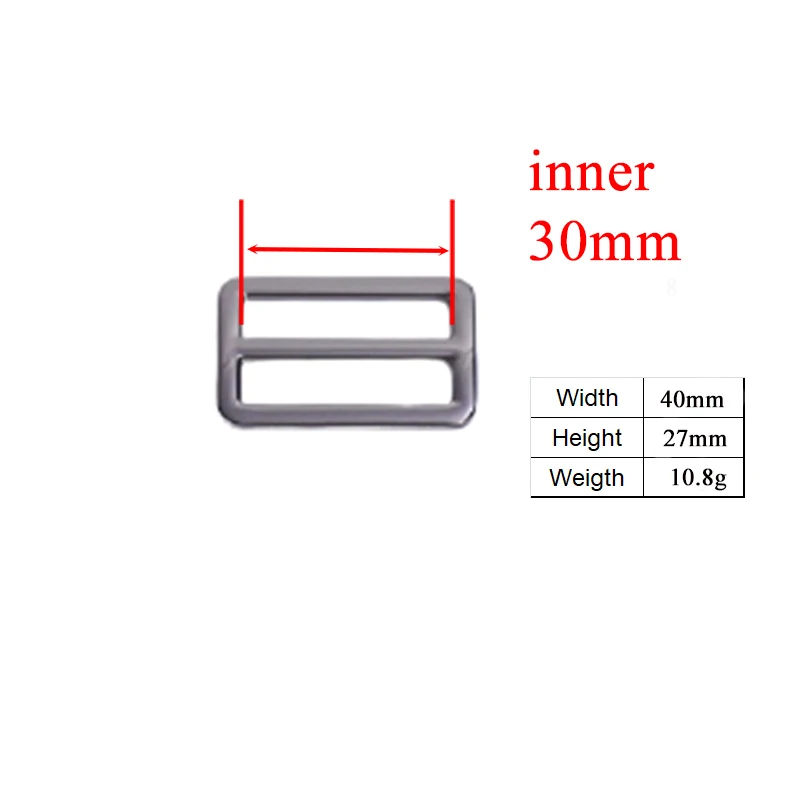 (metal buckle+Tri-Glid+D ring+metal dog clasp/set)retailing 30mm for high quality pet collar leash set harness DIY accessoies | Дом и сад
