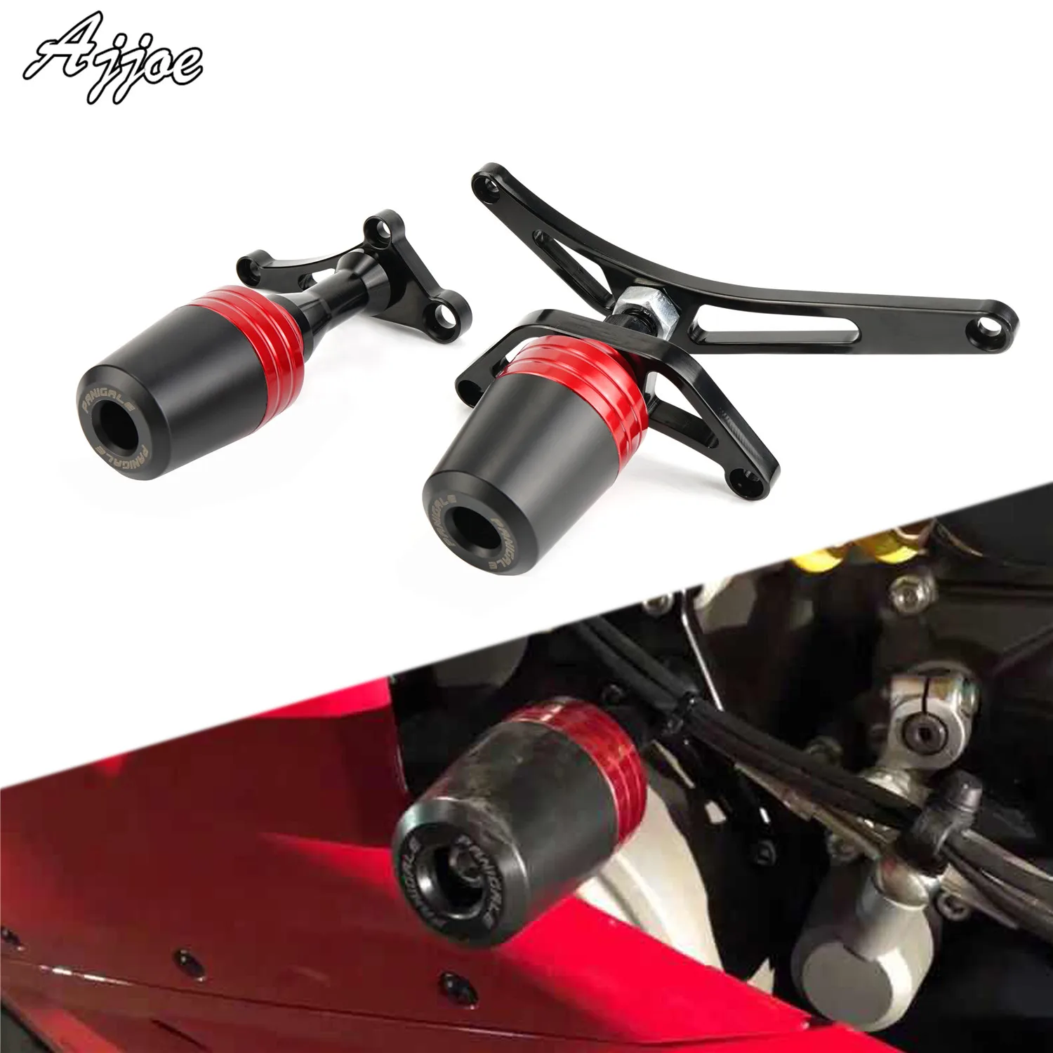 Рама мотоцикла Ползунки Краш колодки Защита от падения для Ducati 959Panigale 1199Panigale 1299Panigale