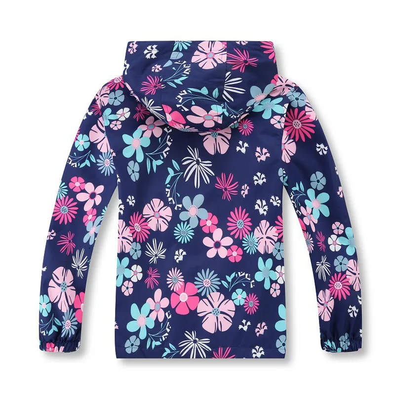 Waterproof Girls Jackets 2021 Winter Fashion Kids Girl Outerwear Windproof Hooded For Children's Polar Fleece Coats | Детская одежда