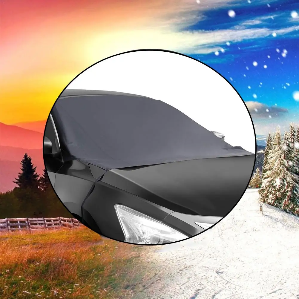 Автомобильный Снежный чехол морозное покрытие для лобового стекла автомобиля