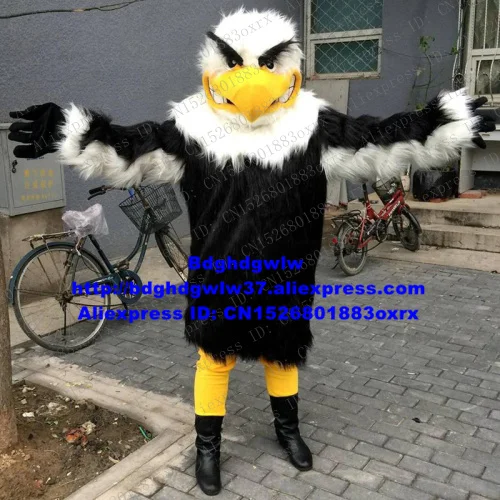 Длинный мех Орел ястреб Tercel Tiercel Тысячелетнего Сокола гриф костюм талисмана