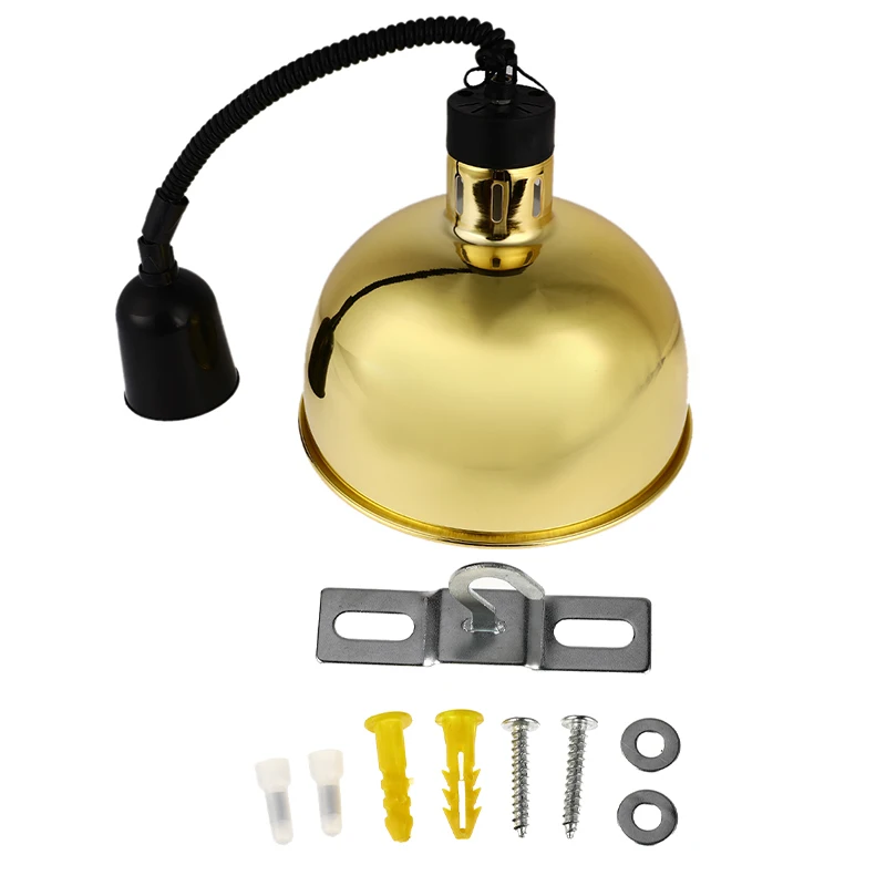 

Vintage Loft Pendant Lights adjustable 275W Electric heat lamp food heat preservation Pendant Light Pendant Lights