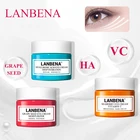 LANBENA, 1 шт., 20 г, крем для глаз, сыворотка, Успокаивающая, увлажняющая, выцветает, удаляет темные круги, отечность, против морщин, красота, уход за кожей, TSLM1