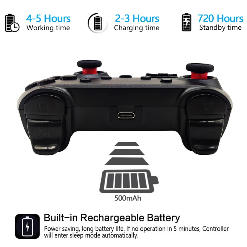 Беспроводной геймпад Bluetooth для Nintendo Switch Pro NS игровой джойстик контроллер консоли