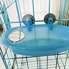 1 шт., игрушка для попугаев, ванночка с зеркалом, клетка для домашних животных, аксессуары, зеркальная душевая коробка для птиц, клетка для домашних животных, маленькая клетка для попугаев