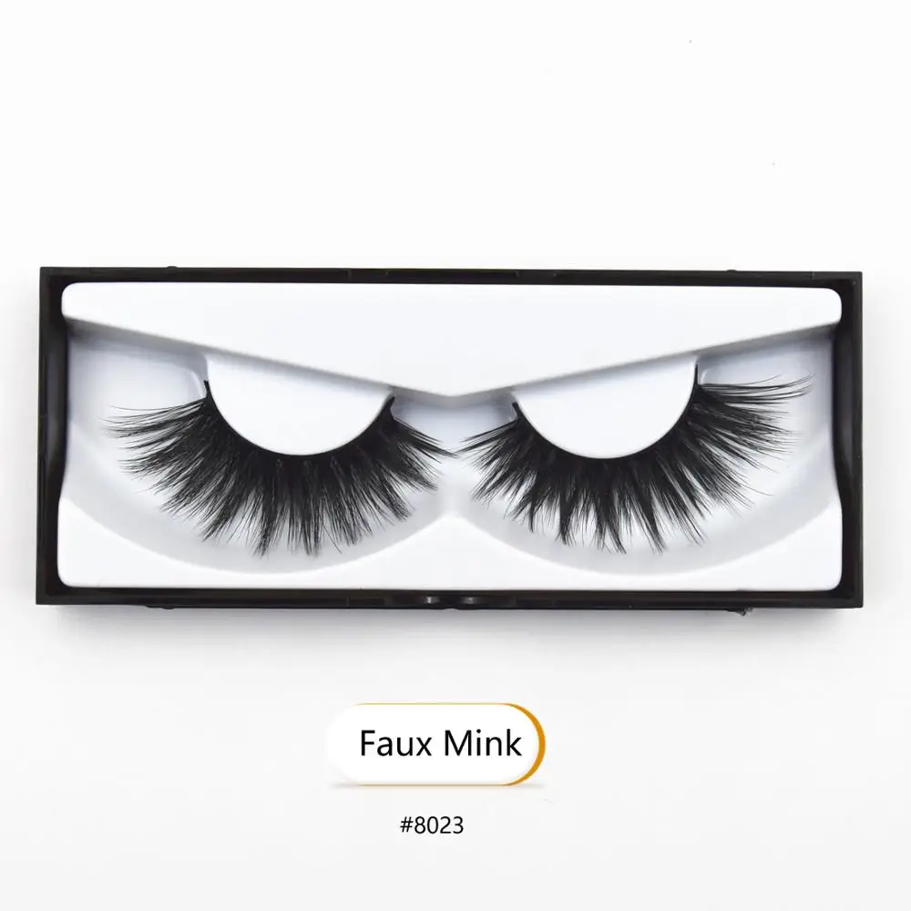 5D искусственные норковые ресницы ручной работы полные полосы многоразовые