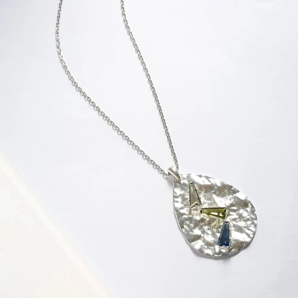 Neoglory дропшиппинг Матовый Серебряный цвет фотоэлемент воды для женщин простой