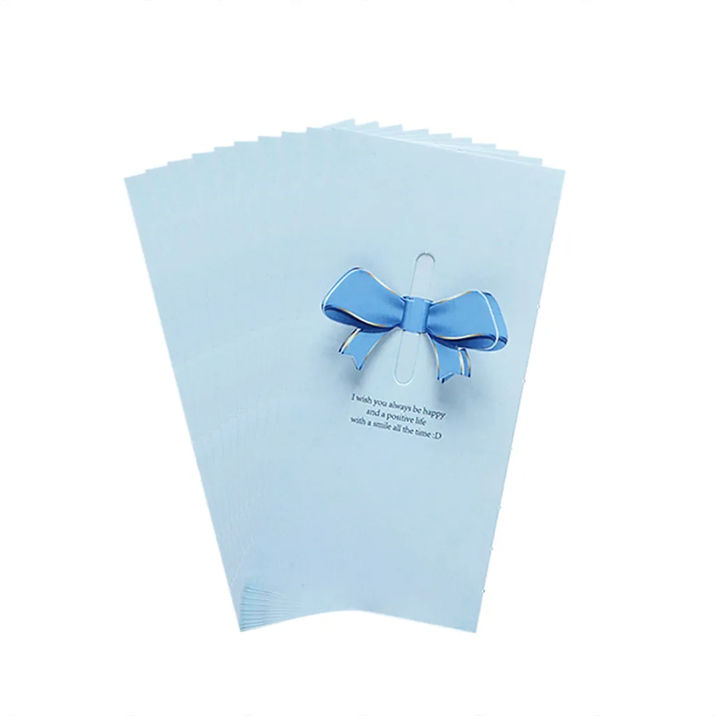 10 шт. рождественские открытки ко Дню Святого Валентина креативные подарки