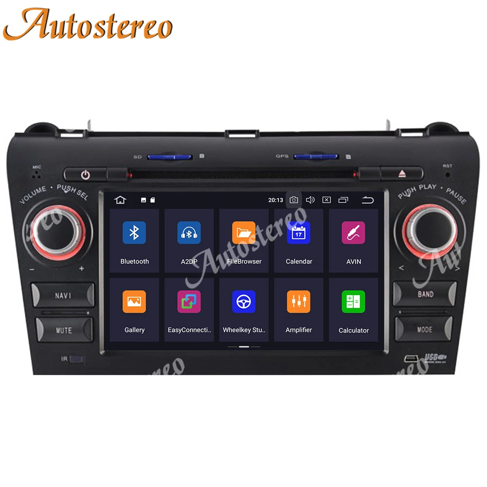 Android 10 0 4G + 64G DSP автомобильный Радио плеер GPS навигация для Mazda3/Mazda 3 2003 2009 авто