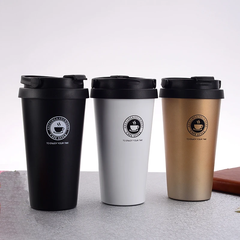 

Stainless Steel Thermos Cups Thermocup Insulated Tumbler Vacuum Flask Garrafa Termica Thermo Coffee Mugs Travel Bottle Mug