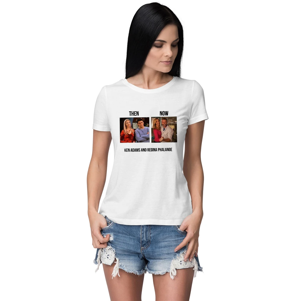 

Frineds TV Series Printed Women Tshirt 2021 Spring New Sequel Plus Size Tops Best Friends Forever T-shirts Top Tumblr