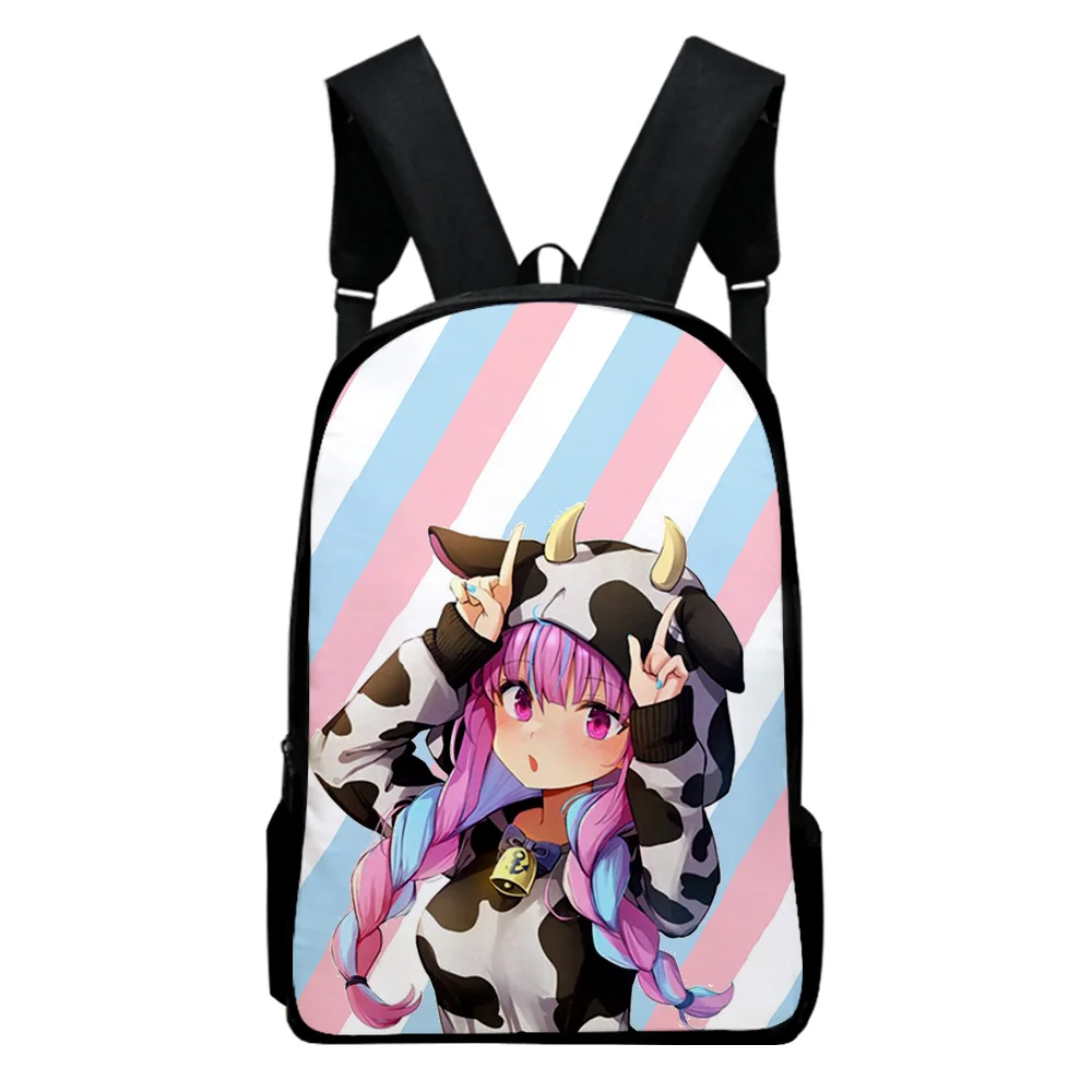 

Aqua Leisure Simple Large Capacity Zipper Student Backpack