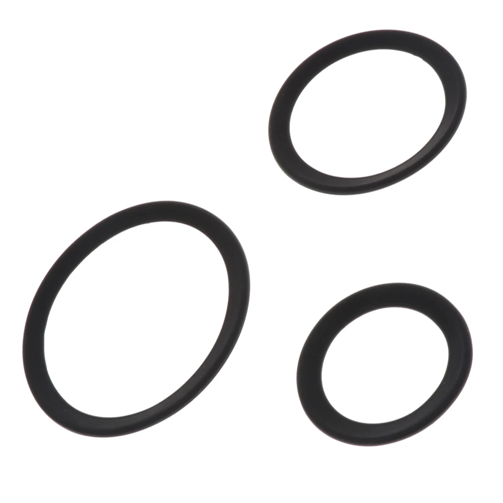 

2 Pcs Black Saxophone Noise Ring Silencer Ring Sax Dampener