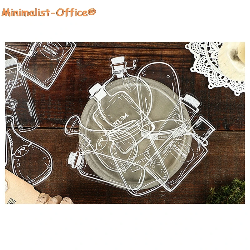 

Simople Style Cute Decorative Adhesive Tape PET Scrapbooking Sticker Label Japanese Stationery