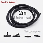 Erick's Wiper 5 шт.компл. DIY ветровое стекло Автомобильная водяная Форсунка щетки стеклоочистителя шайба спрей струйный шланг 4 шт. черные разъемы автомобильные аксессуары
