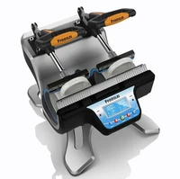 heat press machine for mug st 210 automatic mug press machine mug printing machine sublimation double station baking cup