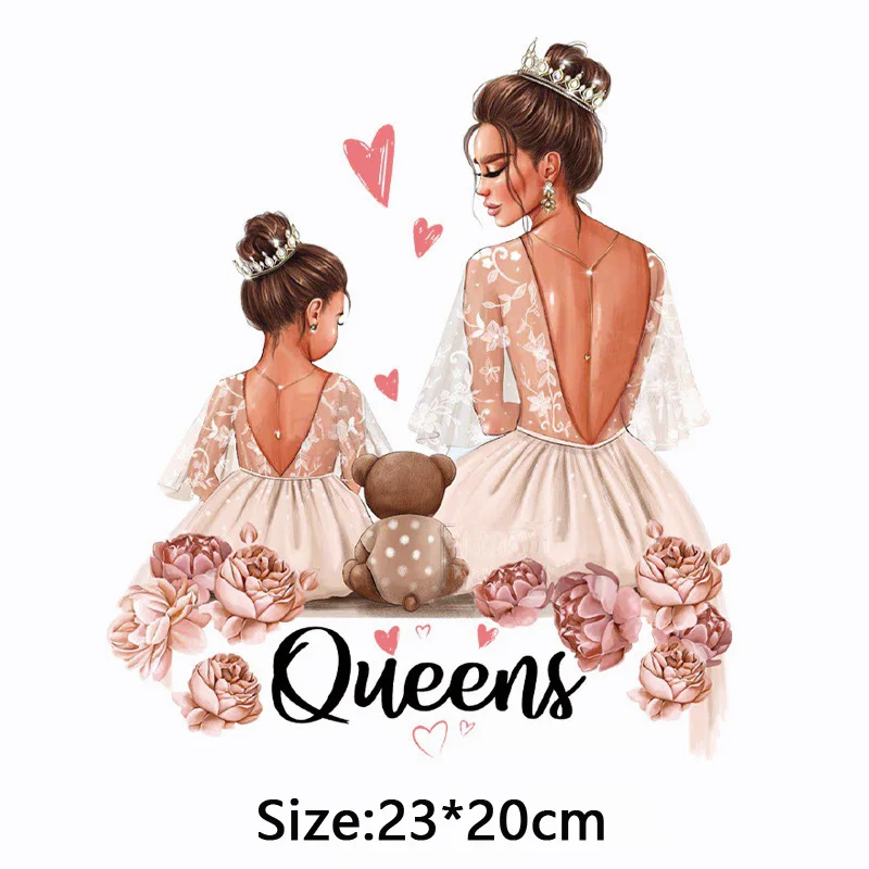 Наклейки на одежду Принцесса Королева наклейки стирающиеся полоски сделай сам