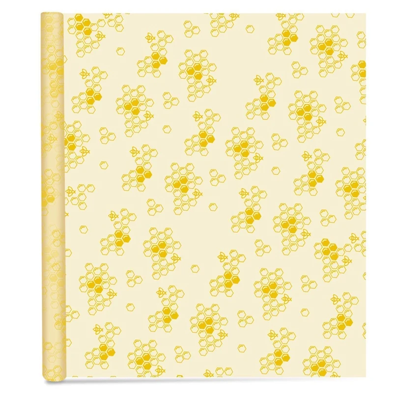 1 рулон пчелиный воск пищевые обертывания многоразовые из хлопка устойчивое