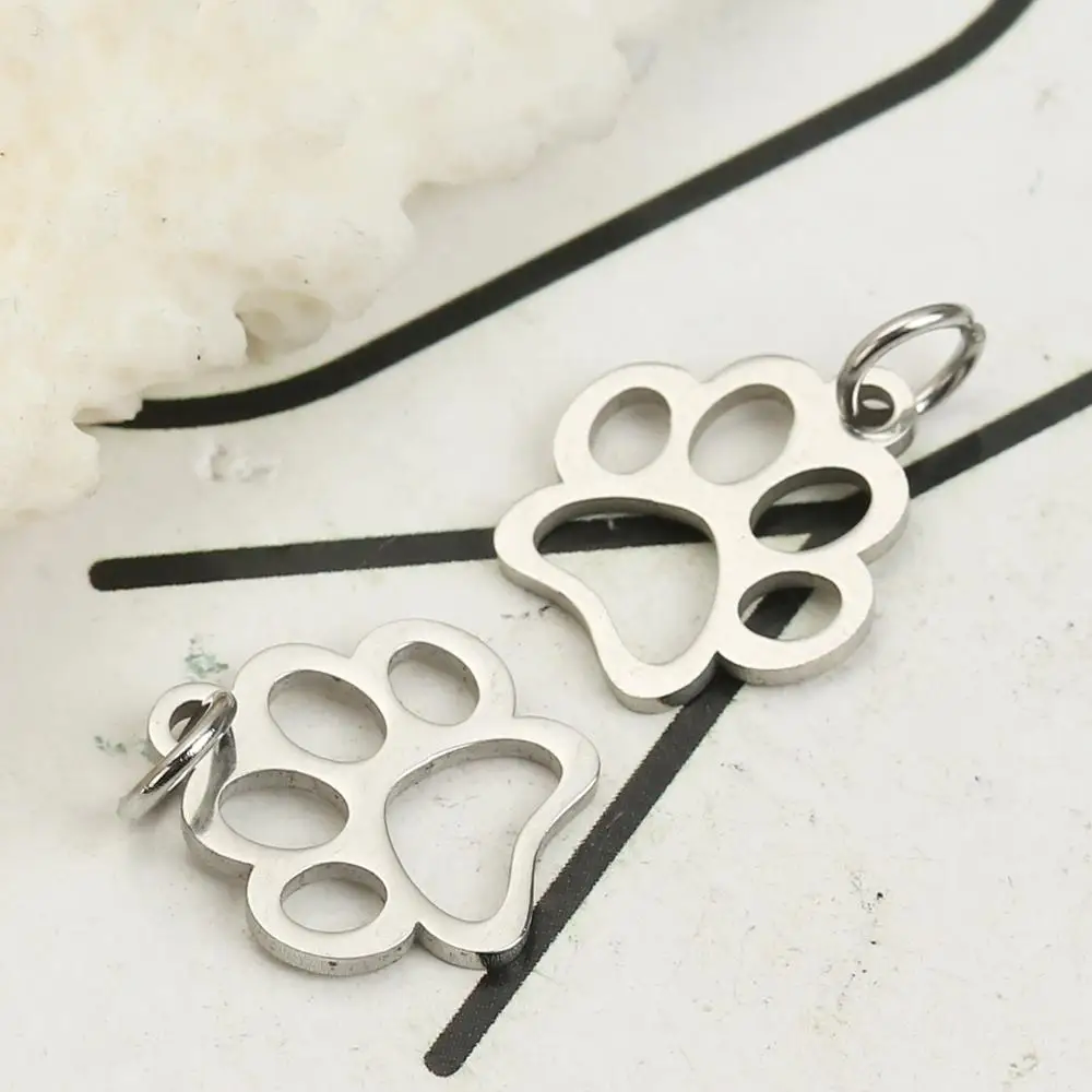 DoreenBeads Новый кулон из нержавеющей стали 304 серебряный цвет с круглой подвеской в