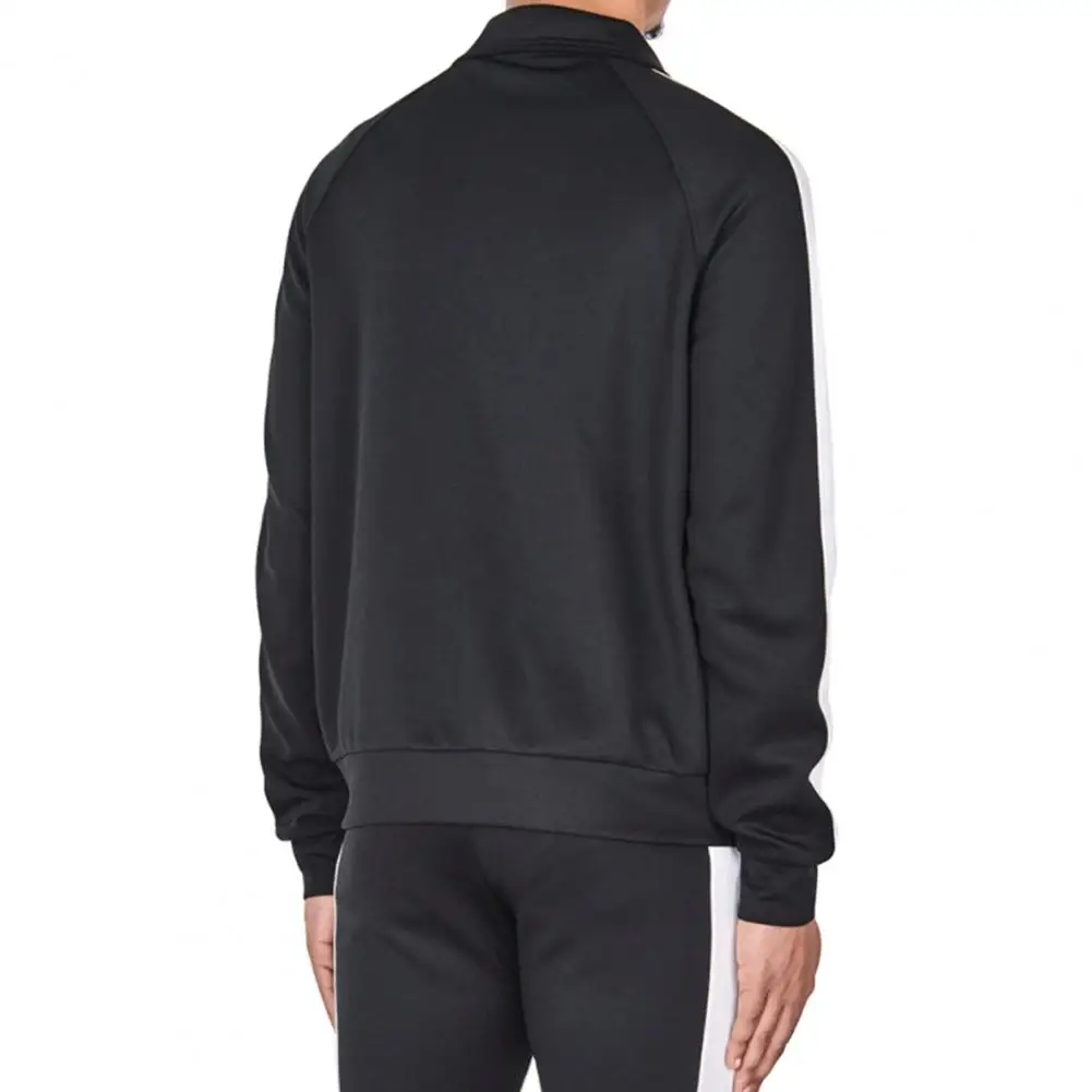 Мужской спортивный костюм с длинным рукавом кардиган на молнии и штаны | Спорт