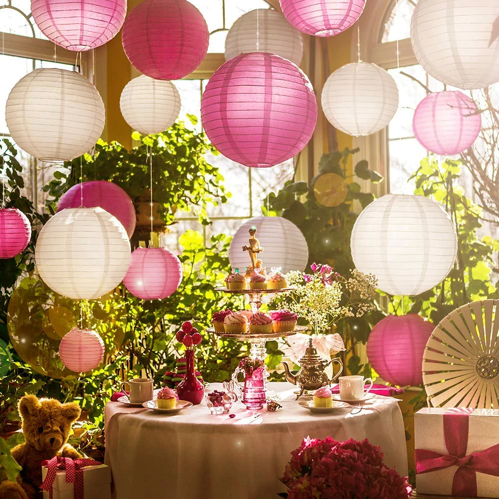 20 дюймов розовая роза Φ для вечеринок мероприятия в ассортименте белая круглые