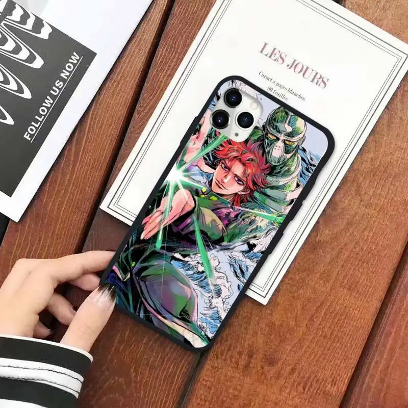 

Kakyoin Noriaki JoJo Bizarre Adventure Phone Case for iPhone 11 12 pro XS MAX 8 7 6 6S Plus X 5S SE 2020 XR