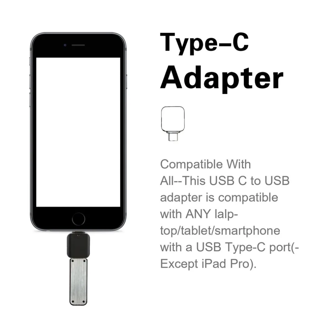 Адаптер USB C к Thunderbolt 3 0 совместимый с MacBook Pro 2018/2017 и другими устройствами Type-C |