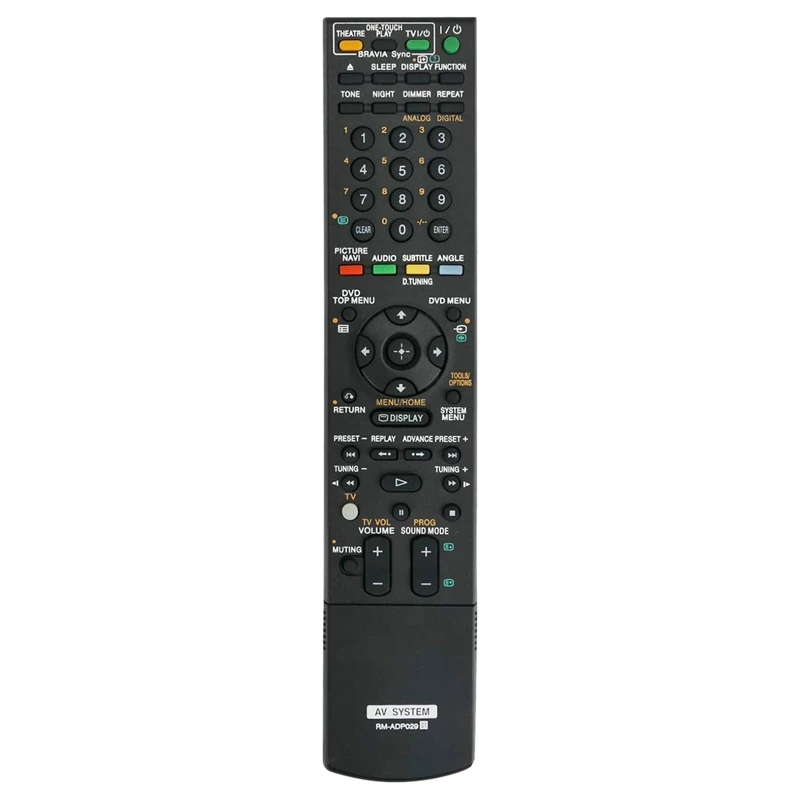 

Retail RM-ADP029 Remote Control for Sony DVD Home Theatre System DAV-F200/DAV-I550/DAV-IS50/DAVF200 Replace Remote Control