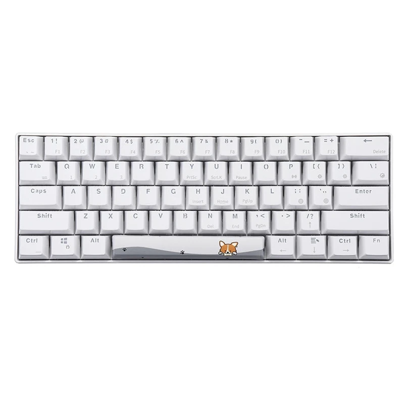 PBT Space Keycaps механическая клавиатура DIY Keycap (6.25U Keycap)-Little Greyhound | Компьютеры и офис