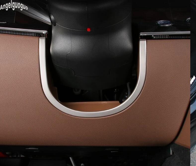 Для Mercedes Benz E Class W213-19 украшение рулевого колеса автомобиля полоса ниже отверстия U рамка отделка наклейка обновление блесток крышка