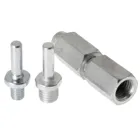 1 шт. стальной шатун, резьба Apter для полировальной колодки, обратная пластина с крючком петлей, подкладка для полировки, резьба M10M14M16 58