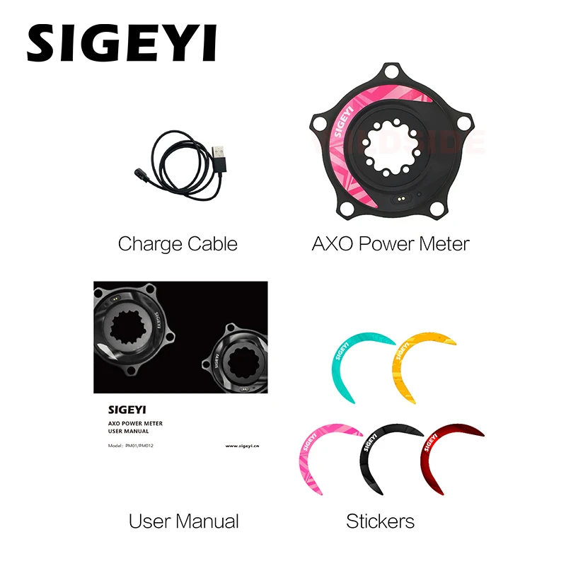 SIGEYL дорожный велосипед измеритель мощности ANT + Bluetooth двусторонний паук датчик