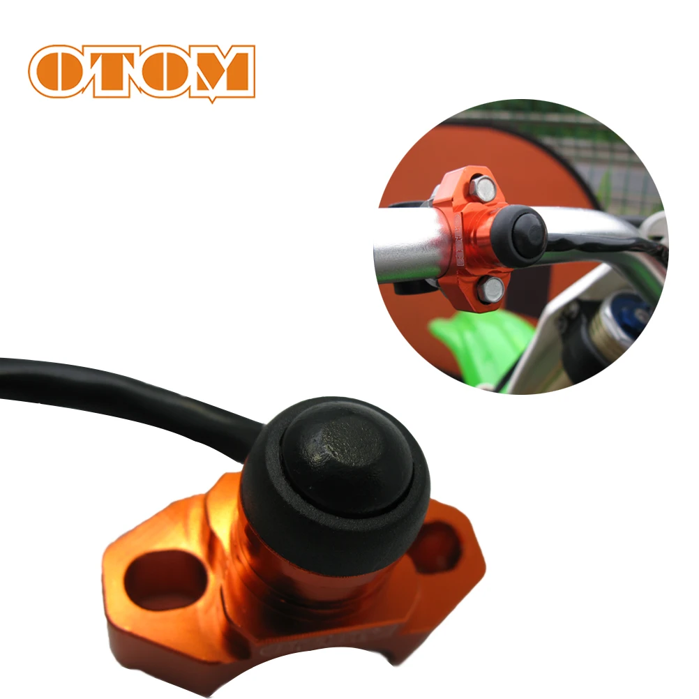 Универсальная кнопка отключения двигателя OTOM CNC для KTM HONDA KAWASAKI SUZUKI YAMAHA CRF KX EXC