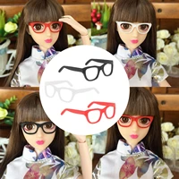 16 fashion doll eyeglasses photo props gift cute without lenses kids toys miniature