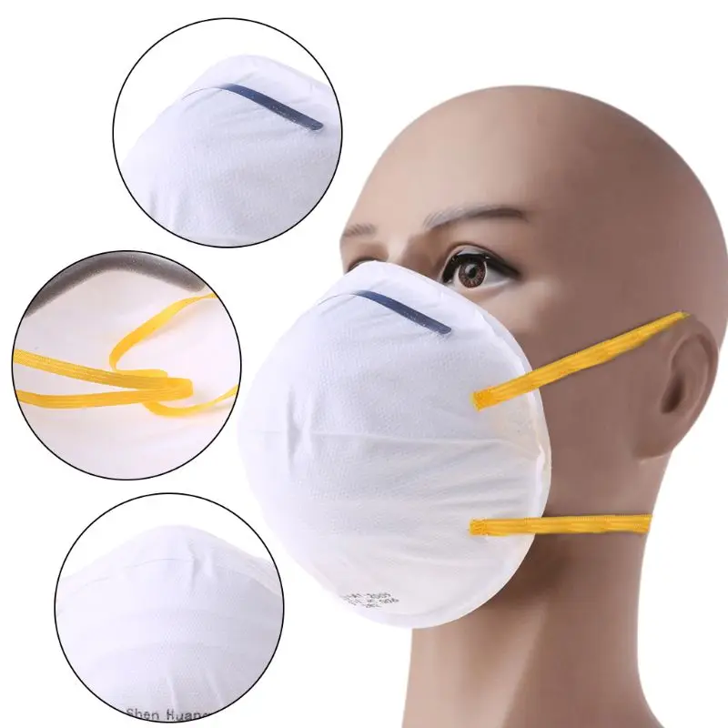 

5pcs Safety Protective Mask Anti-fog Dust Masks Anti-particles Anti Mask 2XPC