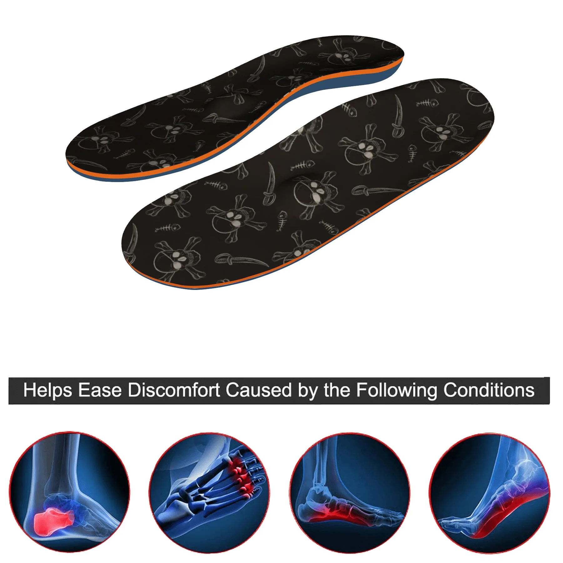Plantar Fasciitis Insole Unisex Shoes Promote Foot Blood Circulation Military Training Arch Anti-wear | Обувь