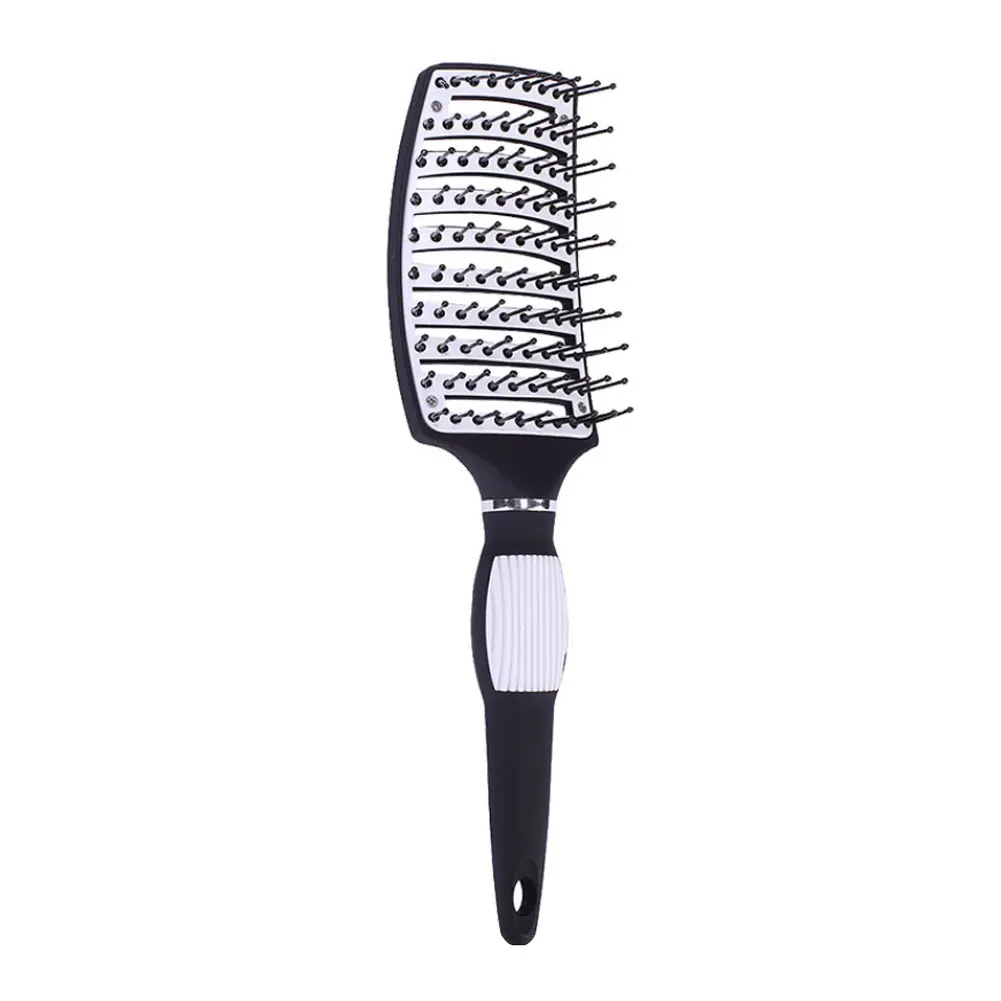 

Hair Brush Women Tangle Teaser Curved Massage Comb Detangle Salon Hair Brush