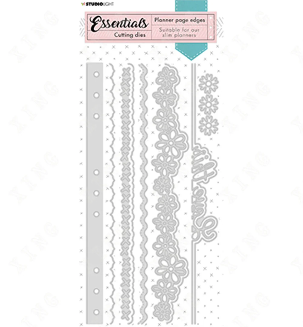 

Arrival New Edges Long Flowers Metal cutting dies stencils for diy scrapbooking photo album decorative embossing diy paper cards