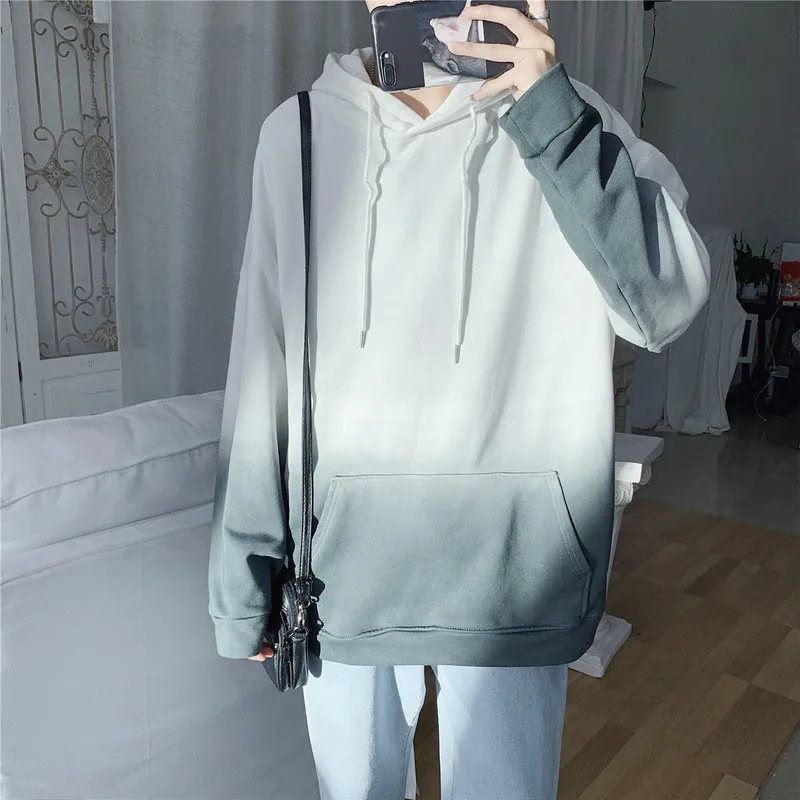 Liketkit мужские Новые повседневные толстовки 2019 одноцветные Большие размеры