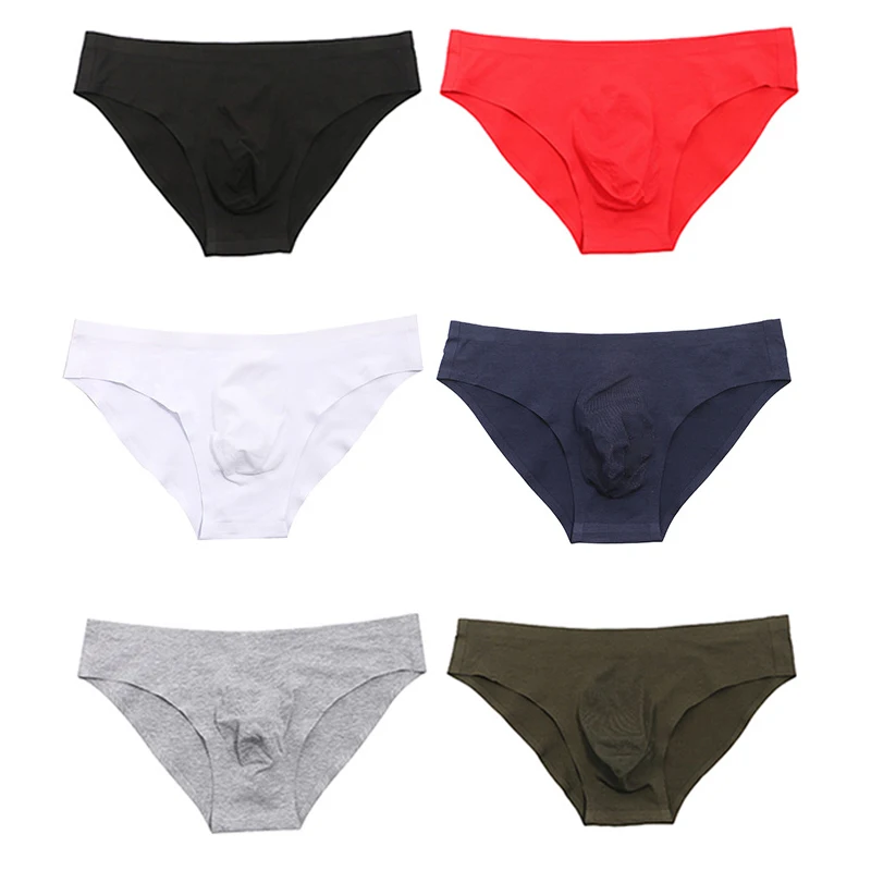 6 шт. мужские Бесшовные трусы брифы| |
